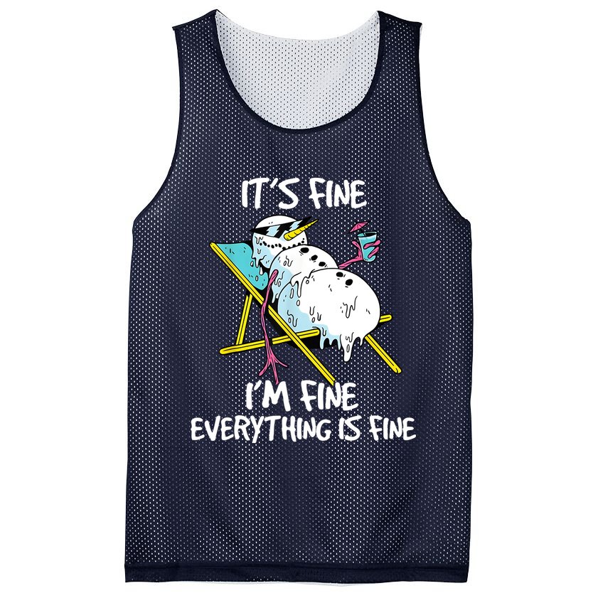 Funny Summer Vacation Gnomies Gnomes For Christmas In July Mesh Reversible Basketball Jersey Tank