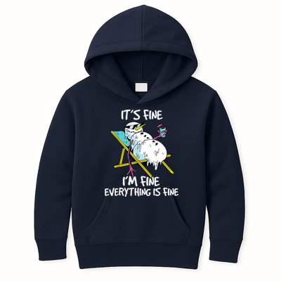 Funny Summer Vacation Gnomies Gnomes For Christmas In July Kids Hoodie