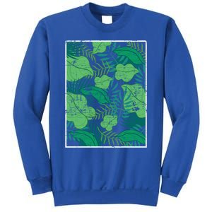 Floral Summer Vibes Exotic Flowers Vacay Tropical Summer Cute Gift Sweatshirt