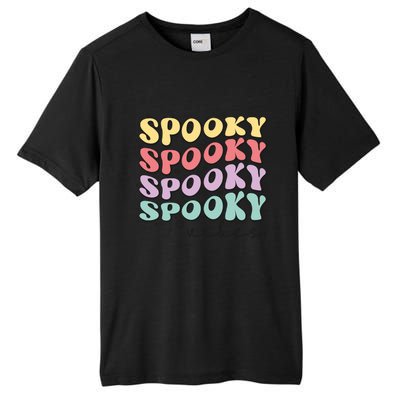 Funny Spooky Vibes Halloween Groovy Costume Gift Tall Fusion ChromaSoft Performance T-Shirt