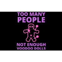 Funny Sarcastic Voodoo Doll Gift Bumper Sticker