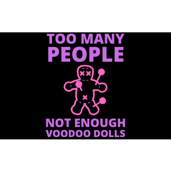 Funny Sarcastic Voodoo Doll Gift Bumper Sticker