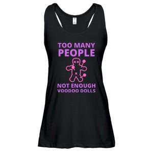 Funny Sarcastic Voodoo Doll Gift Ladies Essential Flowy Tank