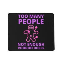 Funny Sarcastic Voodoo Doll Gift Mousepad