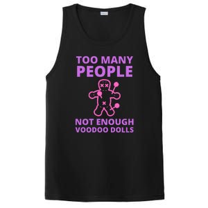 Funny Sarcastic Voodoo Doll Gift PosiCharge Competitor Tank