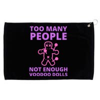 Funny Sarcastic Voodoo Doll Gift Grommeted Golf Towel