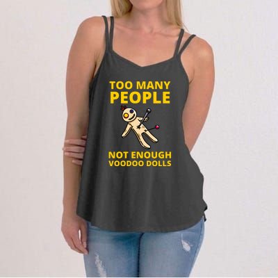 Funny Sarcastic Voodoo Doll Gift Women's Strappy Tank