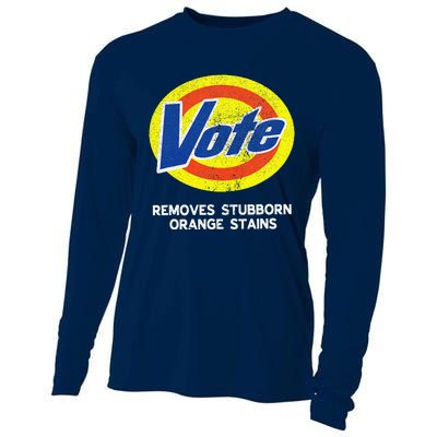 Funny Sarcastic Voting Novelty Joke Vote 2024 Election Gag Cooling Performance Long Sleeve Crew