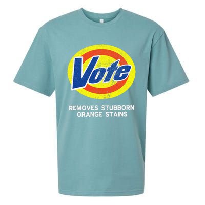 Funny Sarcastic Voting Novelty Joke Vote 2024 Election Gag Sueded Cloud Jersey T-Shirt