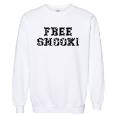 Free Snooki Vintage Design Garment-Dyed Sweatshirt