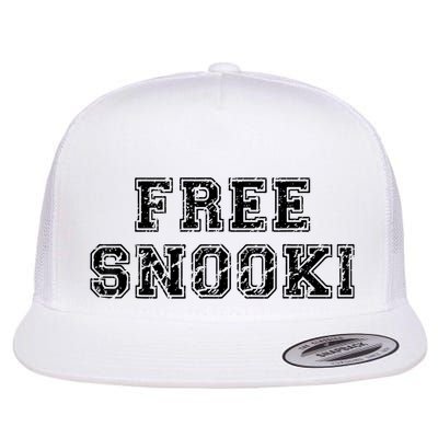 Free Snooki Vintage Design Flatbill Hat