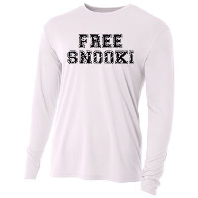 Free Snooki Vintage Design Cooling Performance Long Sleeve Crew