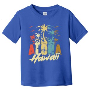 Funny Summer Vacation Aloha Hawaii Family Matching Gift Toddler T-Shirt