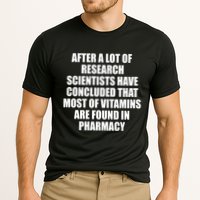 Funny Scientist Vitamins Pharmacy Cooling Performance Crew T-Shirt