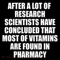 Funny Scientist Vitamins Pharmacy Premium T-Shirt