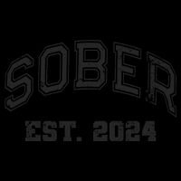 Funny Sober Varsity Est. 2024 Sobriety Celebrate Recovery Aa Mug