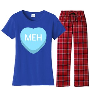 Funny Sarcastic Valentine's Day Sarcastic Anti Valentine's Cute Gift Women's Flannel Pajama Set