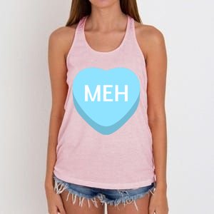 Funny Sarcastic Valentine's Day Sarcastic Anti Valentine's Cute Gift Women's Knotted Racerback Tank