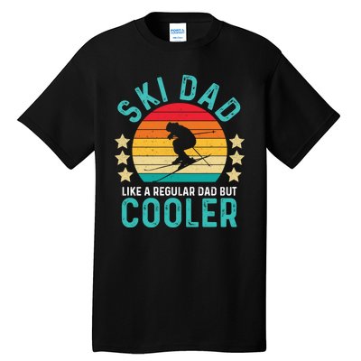 Funny Ski Vintage Skiing Lover Gift Tall T-Shirt