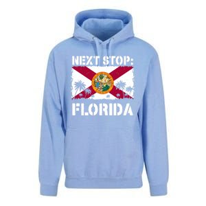 Florida Summer Vacation Trip Next Stop Vacay Vibes Souvenir Gift Unisex Surf Hoodie