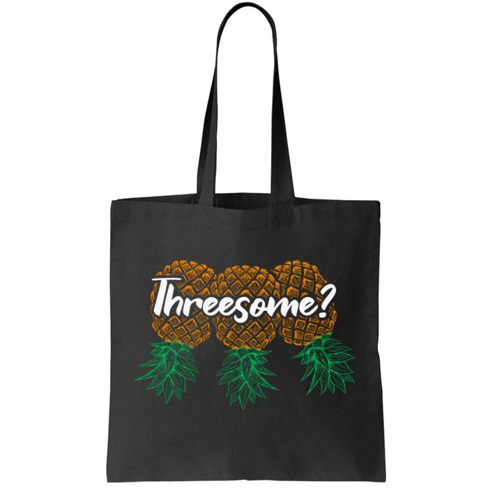 Funny Swingers Vintage Threesome Tote Bag