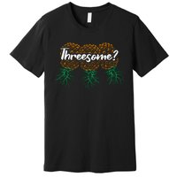 Funny Swingers Vintage Threesome Premium T-Shirt