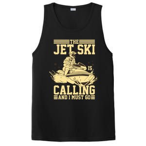 Funny Sports Water Skiing Rides Motorsports Great Gift PosiCharge Competitor Tank