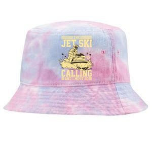 Funny Sports Water Skiing Rides Motorsports Great Gift Tie-Dyed Bucket Hat