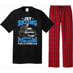 Funny Sports Water Skiing Rides Motorsports Gift Pajama Set