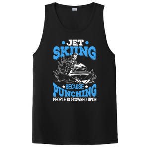 Funny Sports Water Skiing Rides Motorsports Gift PosiCharge Competitor Tank