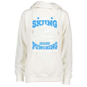 Funny Sports Water Skiing Rides Motorsports Gift Womens Funnel Neck Pullover Hood