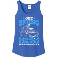 Funny Sports Water Skiing Rides Motorsports Gift Ladies Essential Tank