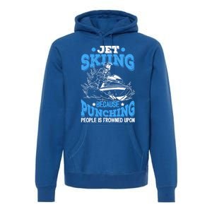 Funny Sports Water Skiing Rides Motorsports Gift Premium Hoodie