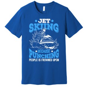 Funny Sports Water Skiing Rides Motorsports Gift Premium T-Shirt