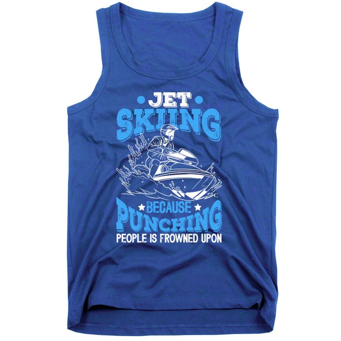 Funny Sports Water Skiing Rides Motorsports Gift Tank Top