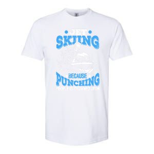 Funny Sports Water Skiing Rides Motorsports Gift Softstyle CVC T-Shirt