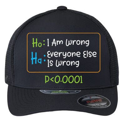 Funny Statistics Word Game Ich Bin Falsch, Alle Anderen Flexfit Unipanel Trucker Cap