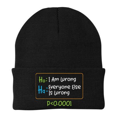 Funny Statistics Word Game Ich Bin Falsch, Alle Anderen Beanie