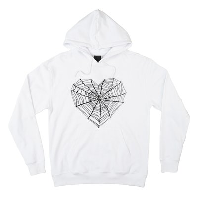 Funny Spider Web Design For Women Insect Web Lovers Hoodie