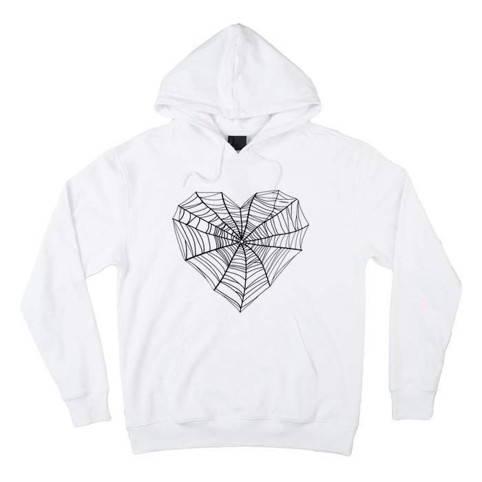 Funny Spider Web Design For Women Insect Web Lovers Hoodie