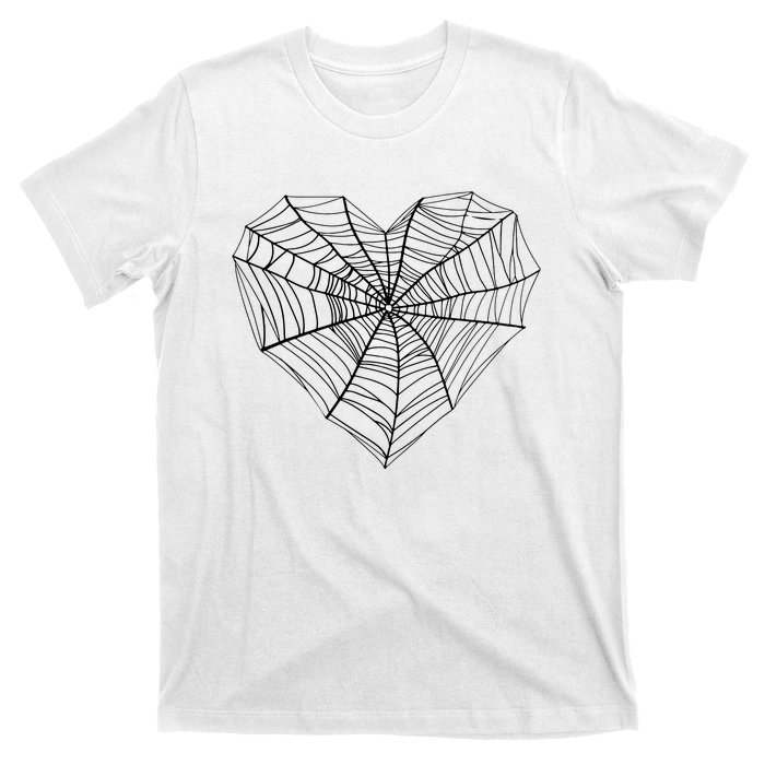 Funny Spider Web Design For Women Insect Web Lovers T-Shirt