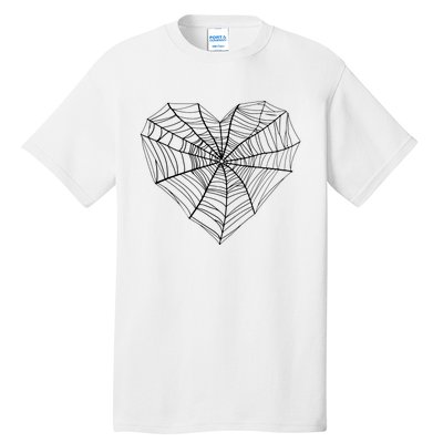 Funny Spider Web Design For Women Insect Web Lovers Tall T-Shirt