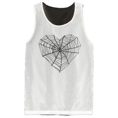 Funny Spider Web Design For Women Insect Web Lovers Mesh Reversible Basketball Jersey Tank