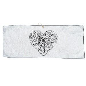 Funny Spider Web Design For Women Insect Web Lovers Large Microfiber Waffle Golf Towel