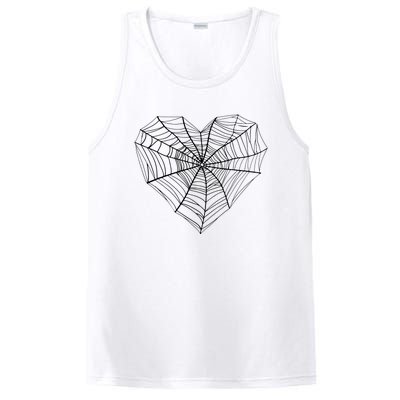 Funny Spider Web Design For Women Insect Web Lovers PosiCharge Competitor Tank