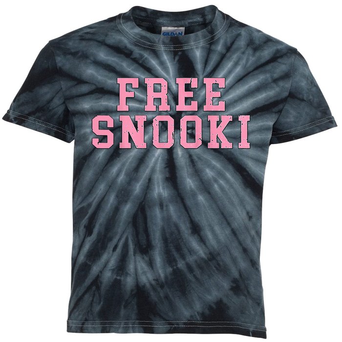 Free Snooki Woman For Friend Wife Mother Kids Tie-Dye T-Shirt