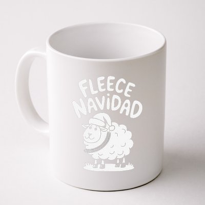 Funny Shee.P Winter Christmas Fleece Navidad Coffee Mug