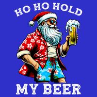 Funny Santa With Sunglasses And Beer Christmas In July Poster
