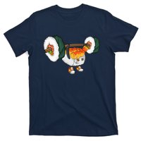 Funny Sushi Weight Lifting Japanese Food Gym Cute Gift T-Shirt