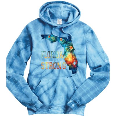 Florida Stay Western Strong Support Florida .State Tie Dye Hoodie